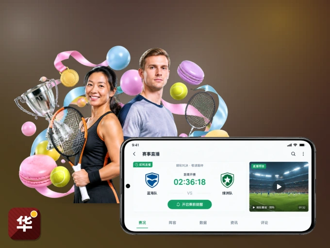 华体会 APP，随时掌握比赛进程